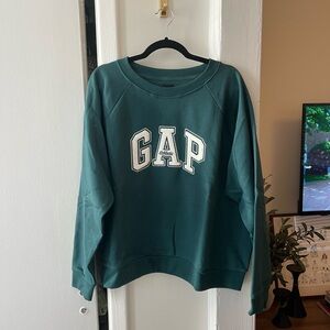 GAP Green Logo Sweatshirt